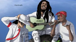 2pac feat bob Marley & Michael Jackson Revolution ( NEW Remix 2021 )