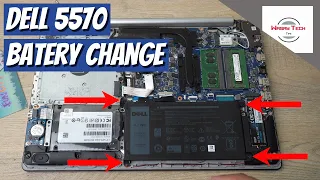 Dell Inspiron 5570 Battery Replacement | How to Change Battery on Dell Inspiron 5570