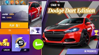 Dodge Dart X Edition | 1% Final Stage 🗺 London - Asphalt 8 🎮