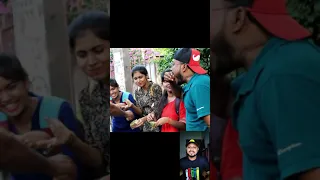 Eating Girls Pani Puri Prank | Cute Expression! #shorts