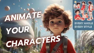 How to Make an Animated AI Movie | Using Free & Easy Tools for Consistent Characters