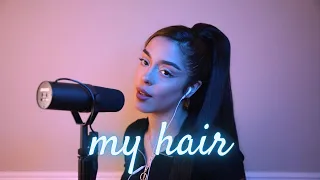 Ariana Grande - My Hair (Shaina Cover) #pov #arianagrande #cover #positions #ag6 #singer