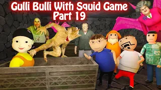 Gulli Bulli With Squid Game In Mr Meat Horror Story | Gulli Bulli Cartoon | Hindi Cartoon For Kids