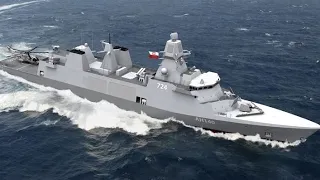 Появились новые детали о польском фрегате класса Miecznik