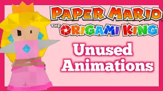 ❤️Paper Mario:The Origami King - Princess Peach Unused Animations❤️