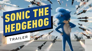 Sonic the Hedgehog - Official Trailer (2019) Ben Schwartz, Jim Carrey