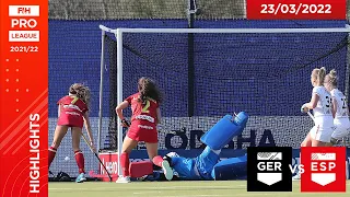 FIH Hockey Pro League Season 3: Germany vs Spain (Women), Game 2 Highlights