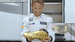 Jenson's new kicks to celebrate 10 years with Johnnie Walker #GoldenBoots