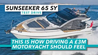 Sunseeker 65 Sport Yacht review | This is how driving a £3m boat should feel | Motor Boat & Yachting