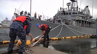 USS Patriot Departs