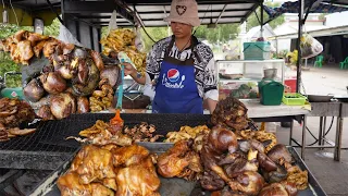 Best Street & Fast Food @Orussey Phnom Penh - Grill Intestine Pig, Fried Rice, Sort Noodle & More