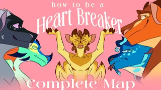 ♡-How to be a Heartbreaker ~♡~ complete LGBTQ+ WoF ship MAP-♡