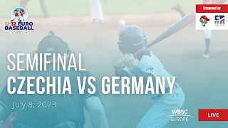 16 U-12 Baseball European Championship Semifinal: Czechia VS Germany
