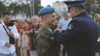 Наш герой. Орден мужества старооскольцу Рустаму Ходжаеву.