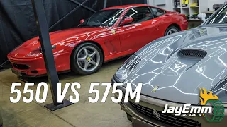 Spot The Difference - Ferrari Edition! 550 vs 575M Maranello