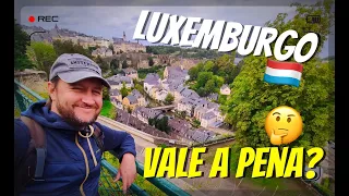 LUXEMBURGO🇱🇺 o PAÍS mais RICO💰 do MUNDO em 1 DIA de VISITA #811