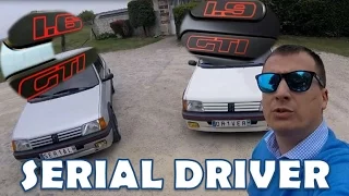 SERIAL DRIVER : youngtimer review Peugeot 205 GTI 1.6 & 1.9