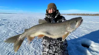 Ice Fishing For Lake Trout | Fort Peck, Montana