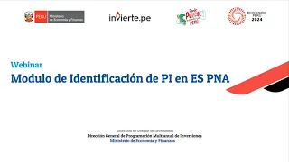 PI en Establecimientos de Salud del Primer Nivel de Atención. Módulo 1: Identificación