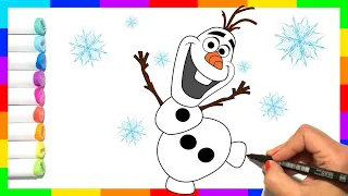 How to Draw OLAF