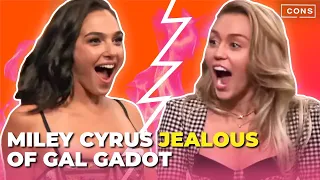 Miley Cyrus got jealous of Gal Gadot in a game with Jimmy Fallon