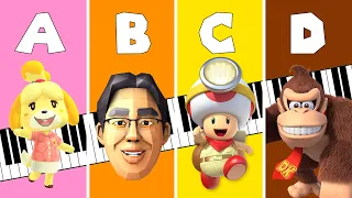 Nintendo Game Music Alphabet