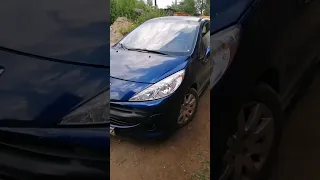 Диагностический разъем ОБД2 в Peugeot 207