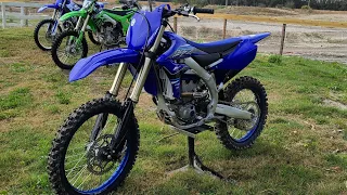 first ride on the 2021 yz250f