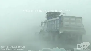 3-13-19 Denver International Airport - 80MPH Wind Gust, Massive Pileup Involving Snow Plows