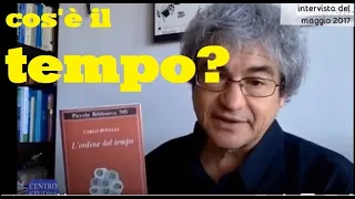 Carlo Rovelli  e l'Ordine del tempo