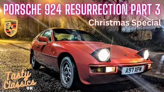 Porsche 924 Resurrection Episode 3 CHRISTMAS SPECIAL - Will it pass it's MOT?