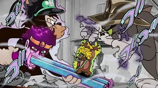 Jotaro vs Dio // Tom and Jerry  // JoJo's Stardust Crusaders