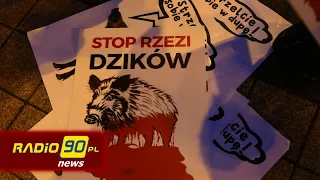 NIE dla odstrzału dzików. Protest w Rybniku #radio90