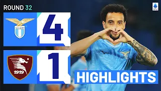 LAZIO-SALERNITANA 4-1 | HIGHLIGHTS | Felipe Anderson shines for the Biancocelesti | Serie A 2023/24