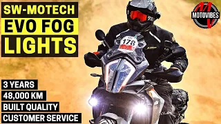 GOOD & BAD - SW-MOTECH EVO FOG LIGHTS LONGTERM USER REVIEW // KTM 1290 Super Adventure S