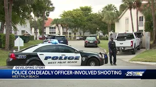 'Body cam video should shed some light': West Palm Beach police respond to officer involved shooting