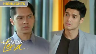 Adrian and Vanessa are suspicious that Jordan is working for Lukas | La Vida Lena