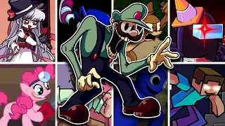 🎤OVERDUE but every turn a different character sings it🎤 [FNF Mario's Madness V2]