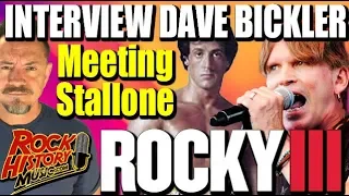 Dave Bickler On Meeting Sylvester Stallone Via "Eye Of the Tiger"