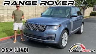 2021 Land Rover Range Rover P400 HSE Westminster Edition Q&A (Live)