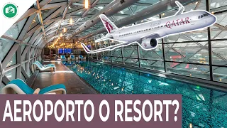 COSA C'E' nelle LOUNGE ASSURDE del MIGLIOR AEROPORTO del MONDO?