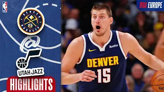 Jokic Stars Again 🔥 | Denver Nuggets v Utah Jazz FULL GAME Highlights