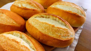 How to make Crusty French Bread Rolls