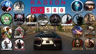 BEST RX 580 NITRO+ TEST IN 20 GAMES!