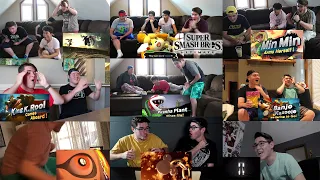 EVERY Super Smash Bros. Ultimate Character Reveal Reaction