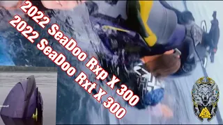 New 2022 Sea-Doo RXP X 300 & 2022 SeaDoo RXT X 300