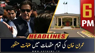 ARY News Prime Time Headlines | 6 PM | 12th May 2023