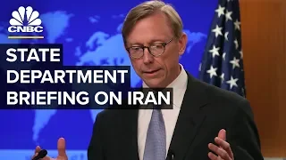 Brian Hook holds a State Department briefing on Iran – 1/17/2020