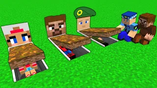 ARDA, AYÇA VE BEBEK ASKERİN MEZARINA GİRDİK! 😱 - Minecraft