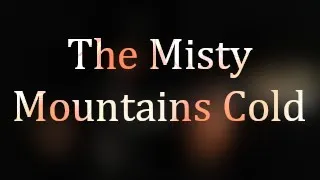 The Misty Mountains Cold - The Hobbit - Guitar cover by Augusth